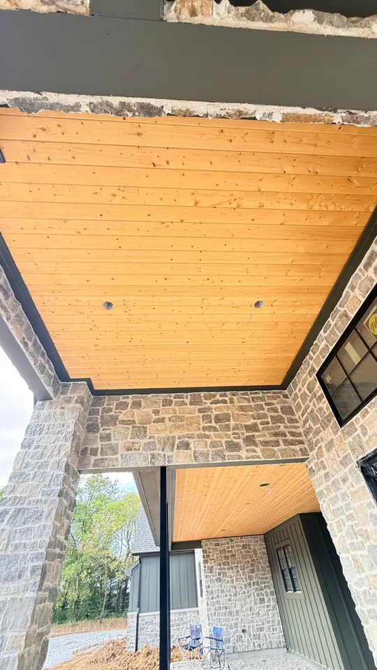 The details behind the finished space — in progress, photo 1
