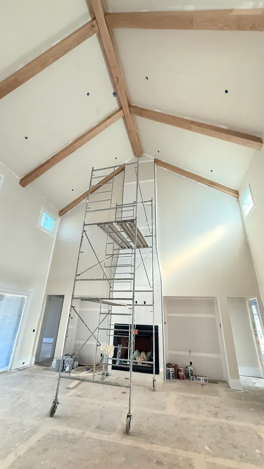The details behind the finished space — in progress, photo 6